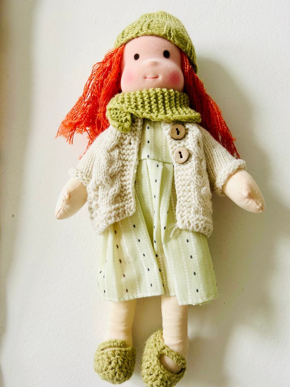 Waldorf doll 12” cotton doll